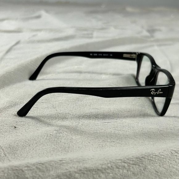 Ray Ban Eyeglasses Black Rectangular Frame Only Classic RB 5268 5119 50-17 135 - Picture 3 of 7